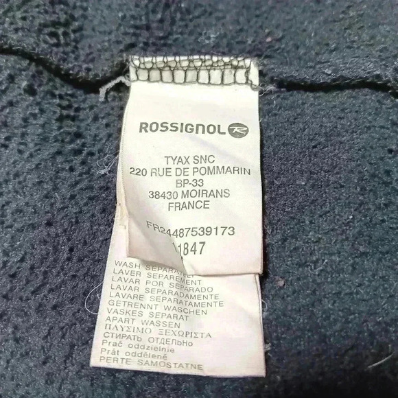 Rossignol Fleece zip up jacket.  Men's Size XL - Picture 9 of 11
